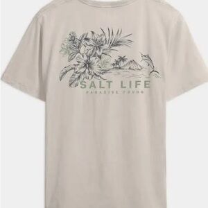 Salt Life Men's Beige Graphic Tee